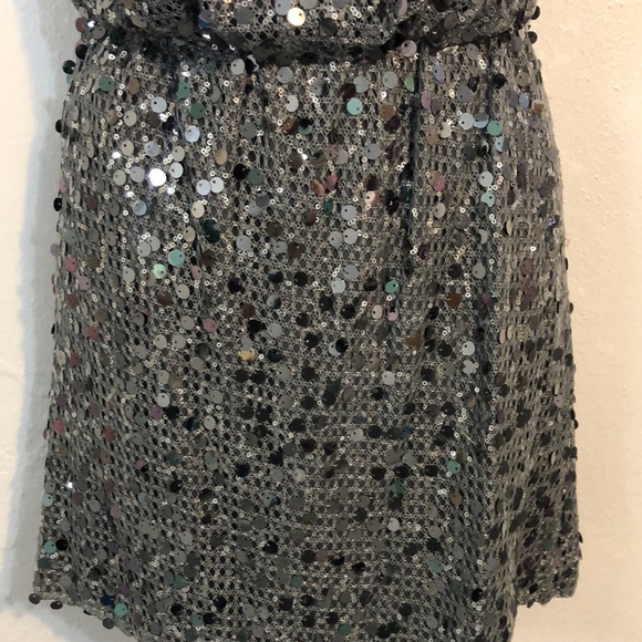 Trixxi sequined mini cocktail dress size small - Picture 3 of 10